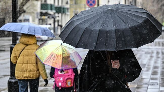 В Москве ожидаются мокрый снег и дождь
